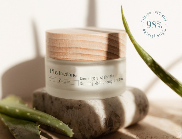 Crème Hydra Apaisante à l'Aloe Vera Bio de Phytocéane
